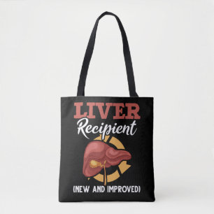 Tote Bag Funny Transplant de foie Bénéficiaire Chirurgie S'