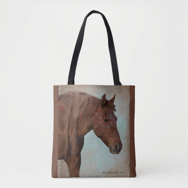 Tote Bag für Pferdemedizin Tasche (Vorderseite)
