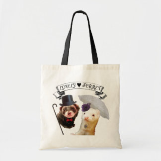 Tote Bag Furet de "Madame et de monsieur"