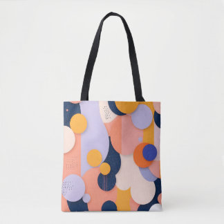 Tote Bag Fusion de la sphère de couleur