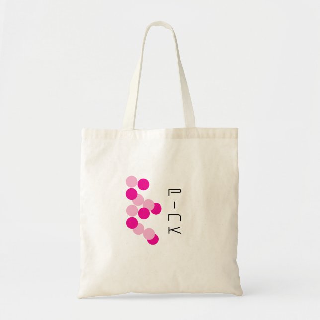 Tote Bag Fusion rose harmonieuse (Devant)