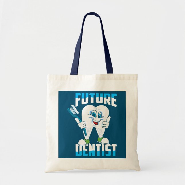 Tote Bag Futur dentiste dentaire (Devant)