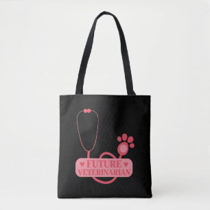 Tote Bag Futur enfant vétérinaire vétérinaire vétérin