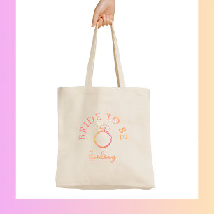 Tote Bag Futur Mariée ! Fête de Fiançailles de la future ma
