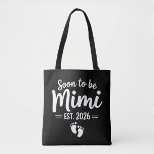 Tote Bag Futur Mimi 2026 Annonce de Grossesse Nouveau 