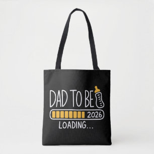 Tote Bag Futur Papa 2026 Promu Papa Nouveau Père 