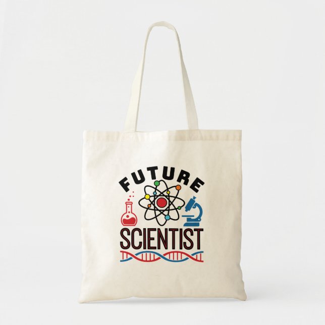 Tote Bag Futur scientifique Lover STEM (Devant)