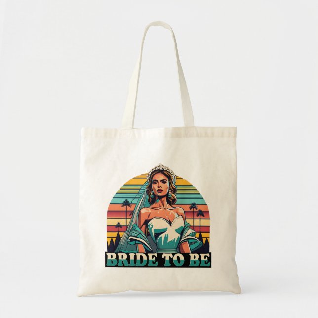 Tote Bag Future mariée rétro (Devant)