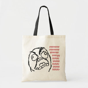 Tote Bag Fuuuu de fuuu de type de rage