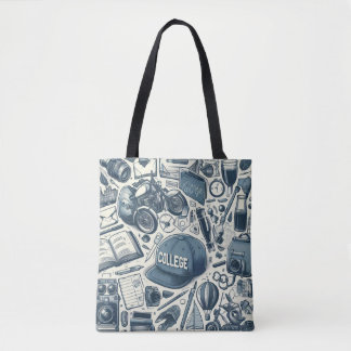 Tote Bag Gadgets vintages de la Fourre-tout des années 60
