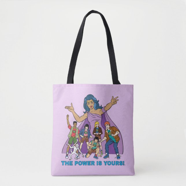 Tote Bag Gaia et les planétères Graphique (Devant)
