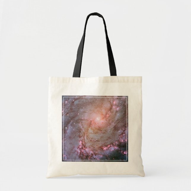 Tote Bag Galaxie Spirale M83, Ablaze Avec Formation Star. (Devant)