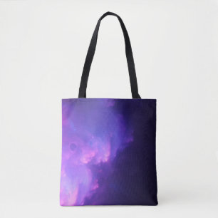 Tote Bag galaxie violette