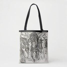 Tote Bag Galloping Horse – Edvard Munch – Personalized