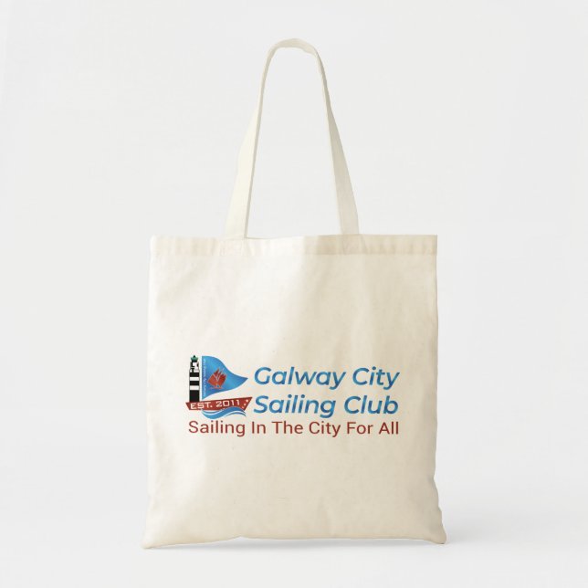 Tote Bag Galway City Sailing Club - Logo Gradient (Devant)