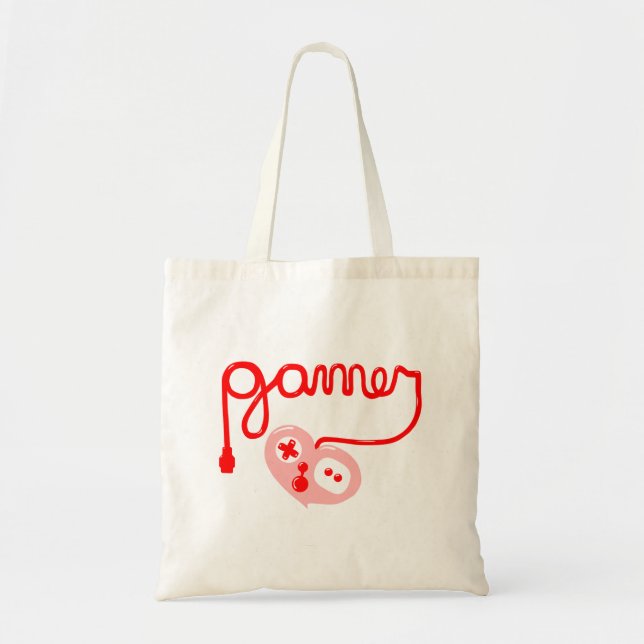 Tote Bag Gamer Heart (Devant)