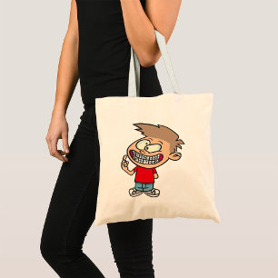 Tote Bag Garçon Avec Braces
