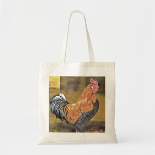 Tote Bag Garder les poulets de l'agriculture de l'art coq
