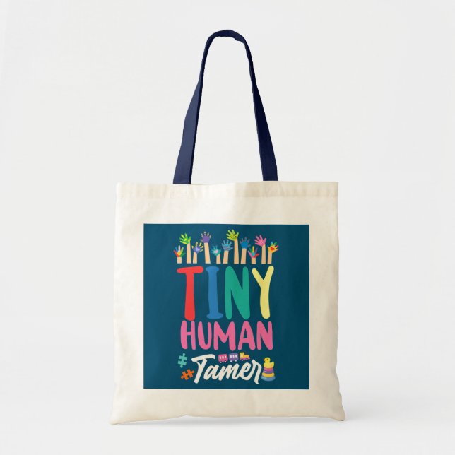 Tote Bag Garderie de garderie Enseignant Babysitter (Devant)