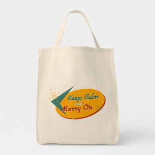 Tote Bag Gardez le calme et le plaisir allumés