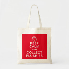 Tote Bag Gardez Le Calme Et Recueillez Les Plushies | Devis