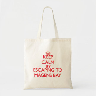 Tote Bag Gardez le calme par l'évasion à la baie Îles