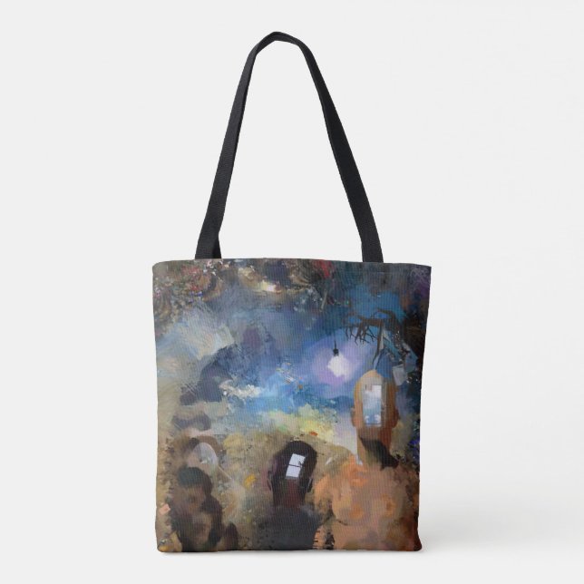 Tote Bag Gardez votre esprit ouvert (Dos)