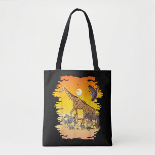 Tote Bag Gardien de zoo Africains Animal Faune africaine Ga