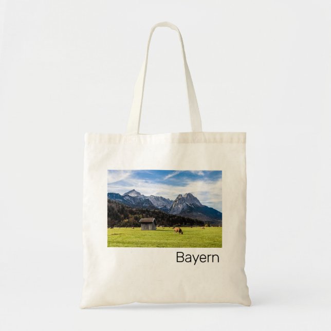 Tote Bag Garmisch Partenkirchen Alpes Bavière Allemagne (Devant)