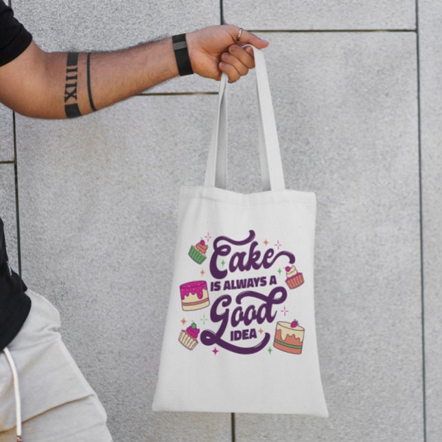 Tote Bag Gâteau (Créateur téléchargé)