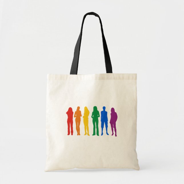 Tote Bag Gay pride pour des femmes (Devant)