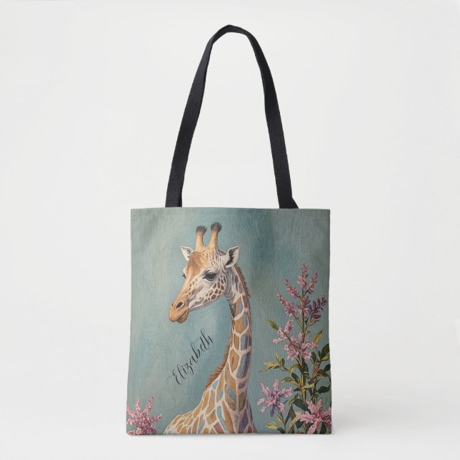 Tote Bag Géant doux personnalisé (Devant)