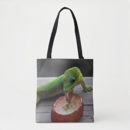 Tote Bag Gecko mangeant des raisins