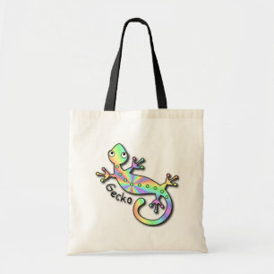 Tote Bag Gecko psychédélique