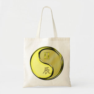 Tote Bag Gemini & Dragon Métal