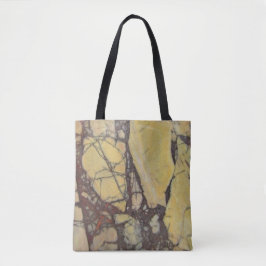 Tote Bag Gemstone Red Yellow Agate Photo Minéral poli
