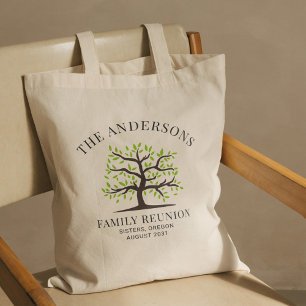 Tote Bag généalogie de réunion de famille personnalisée