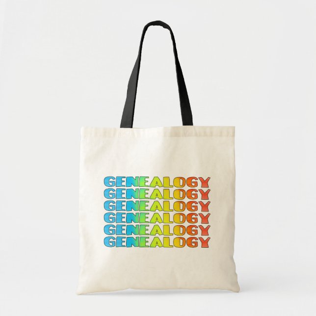 Tote Bag Génération de généalogie (Devant)