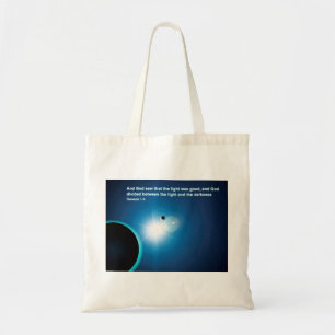 Tote Bag Genèse - Lumière Et Ténèbres