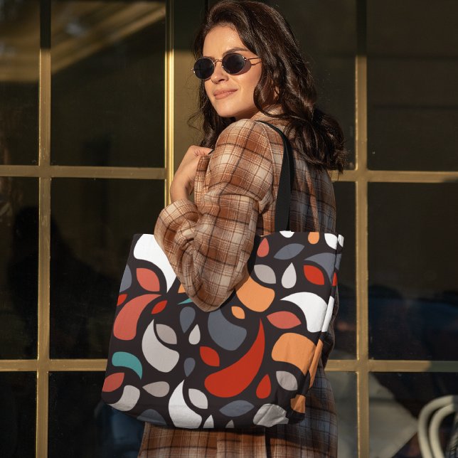 Tote Bag Geo feuilles (Créateur téléchargé)