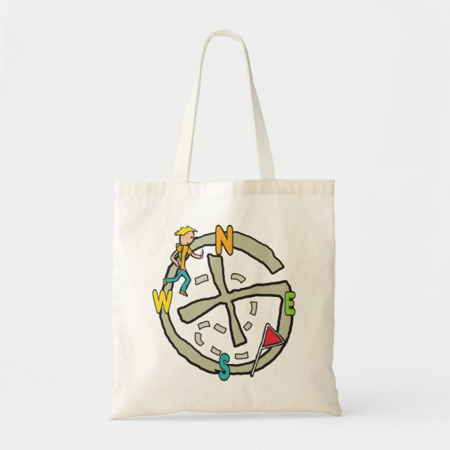 Tote Bag Géocaching (Devant)
