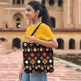 Tote Bag Géométrie sacrée tribale