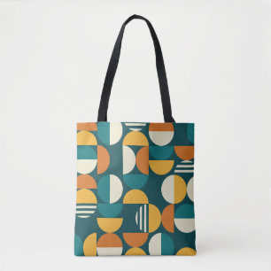 Tote Bag Géométrique Du Milieu Du Siècle : Conception Rétro