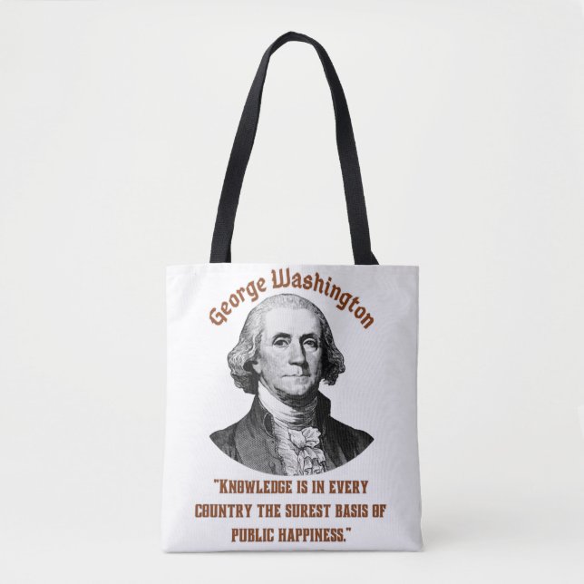 Tote Bag George Washington (Devant)