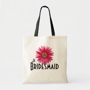 Tote Bag Gerbera Rose Daisy/ Mariage