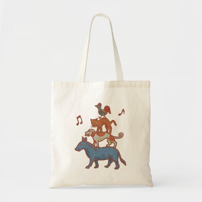 Tote Bag German Medieval Band: Geh Bremen! (Devant)
