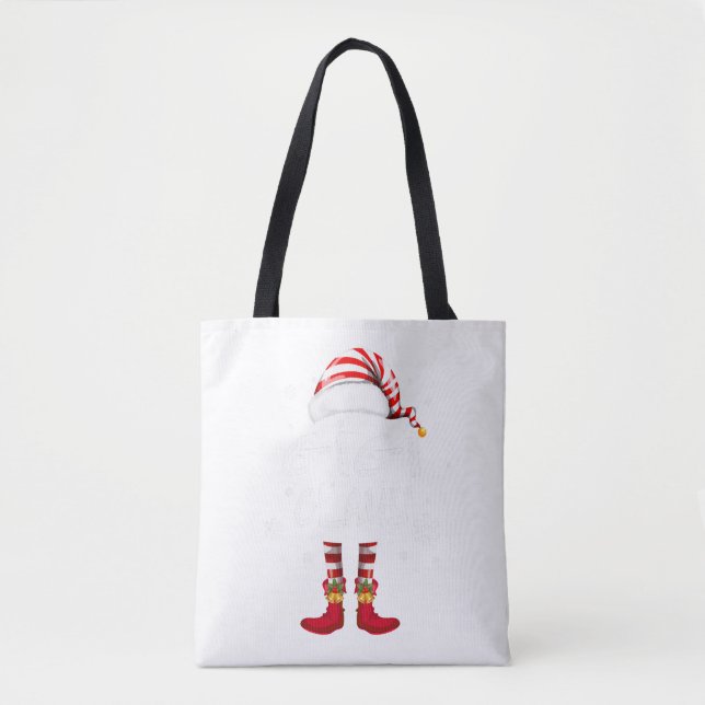 Tote Bag Gigi Claus de Christmas Santa Sweatshirt (Devant)
