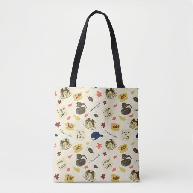 Tote Bag Gilmore Girls Lunch at Luke’s Pattern (Devant)