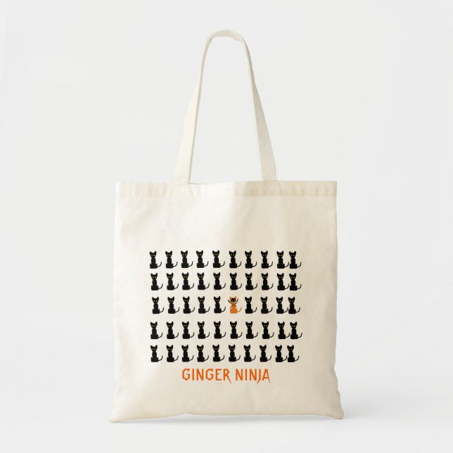 Tote Bag Ginger Ninja (Devant)