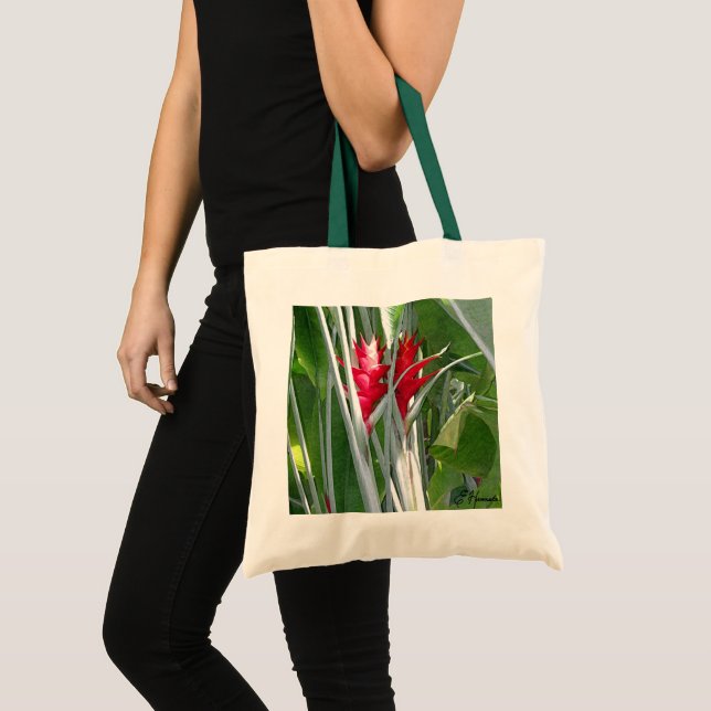 Tote Bag Ginger rouge (Devant (produit))